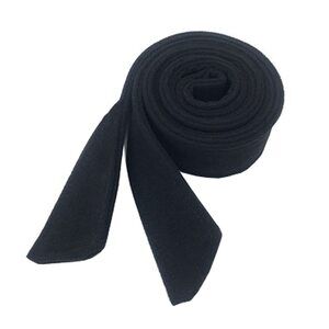 3595 Double-sided Coat Decorative Wide Clothes Belt Bow Tie